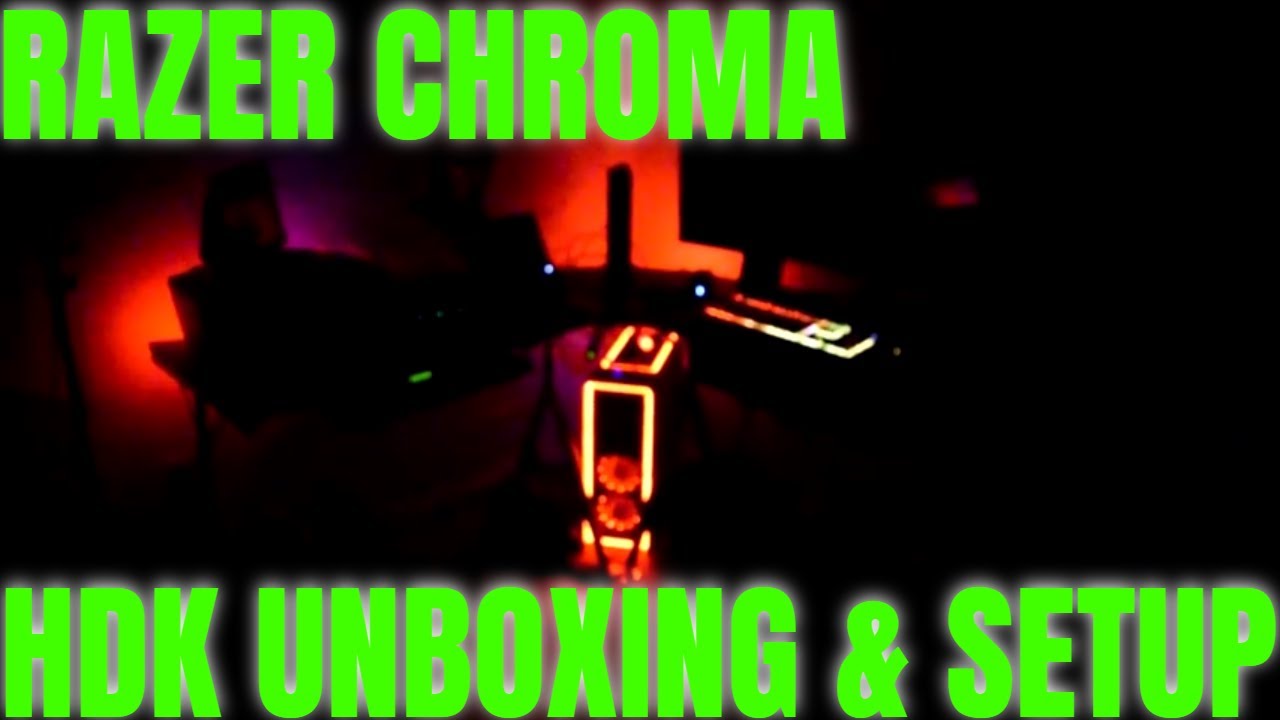 Razer Chroma Hardware Development Kit (HDK) Unboxing & Setup (Step by Step)