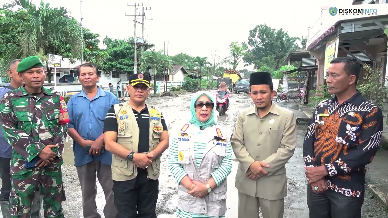 Wabup Tinjau Jalan Rusak di Pangkatan