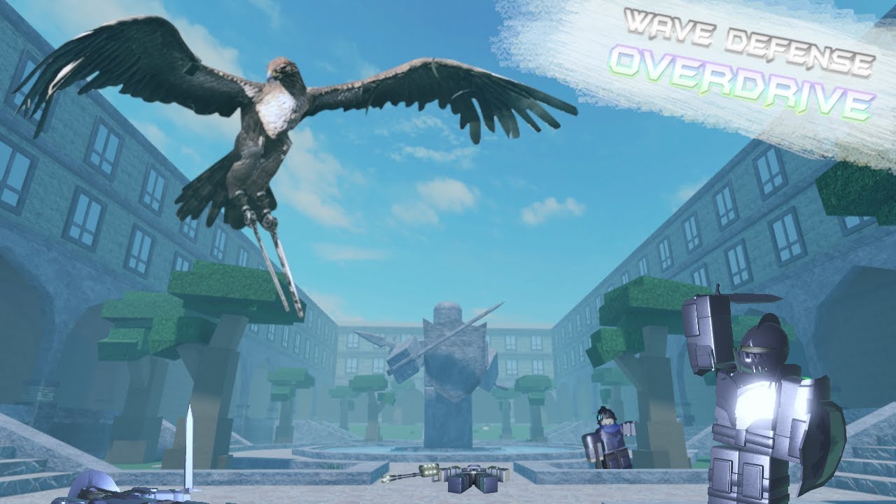 The Bird/Flying Build is ALMOST Real || Wave Defense: Overdrive
