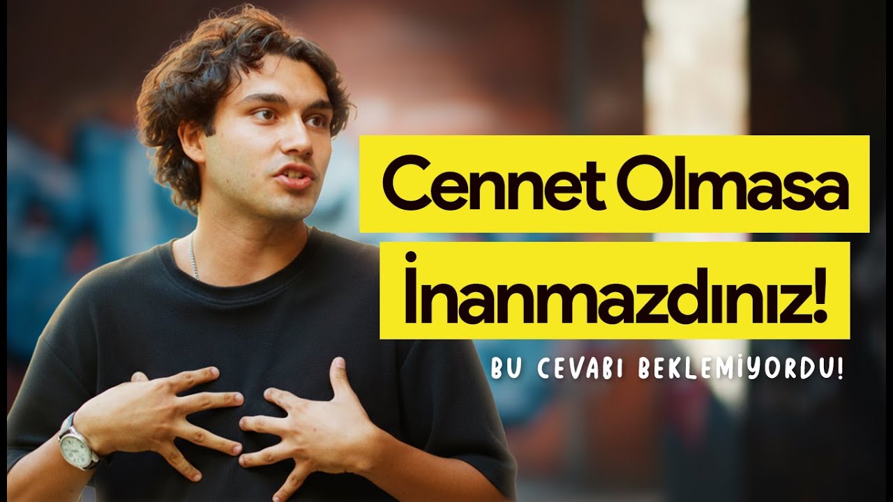 “Cennet Olmasa İnanmazdınız” Diyen Gence Muhteşem Cevap (SONU ÇOK ÜZDÜ!)