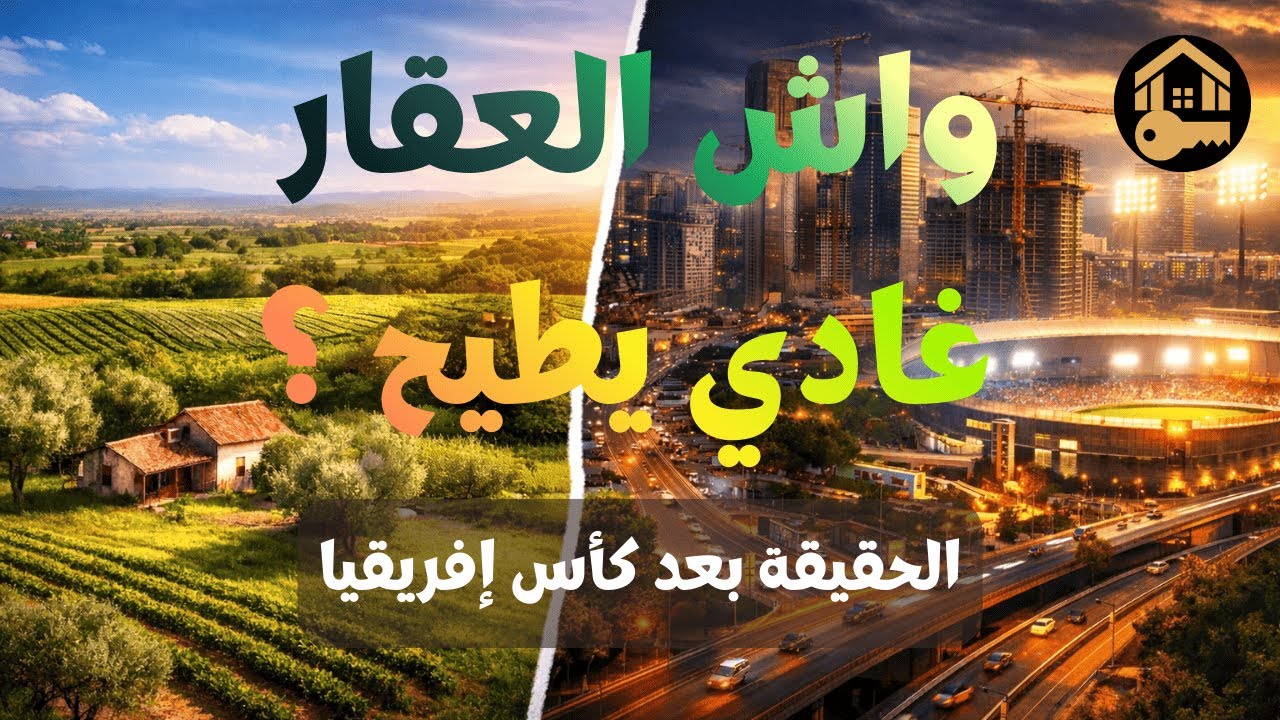 كاس إفريقيا والاستثمار: كيفاش المشاريع الكبرى كتحرك العقار فالمغرب؟