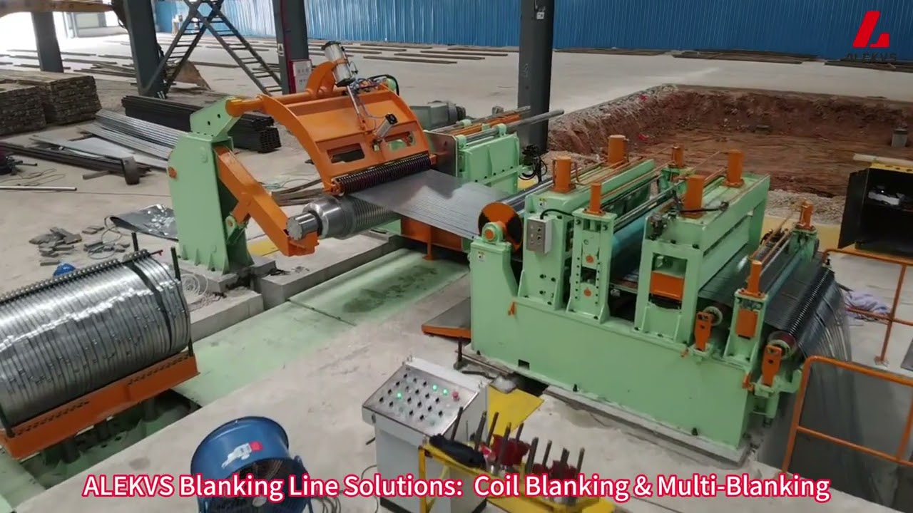 ALEKVS Blanking Line Solutions: Coil Blanking & Multi-Blanking Excellence #blanking  #CoilBlanking