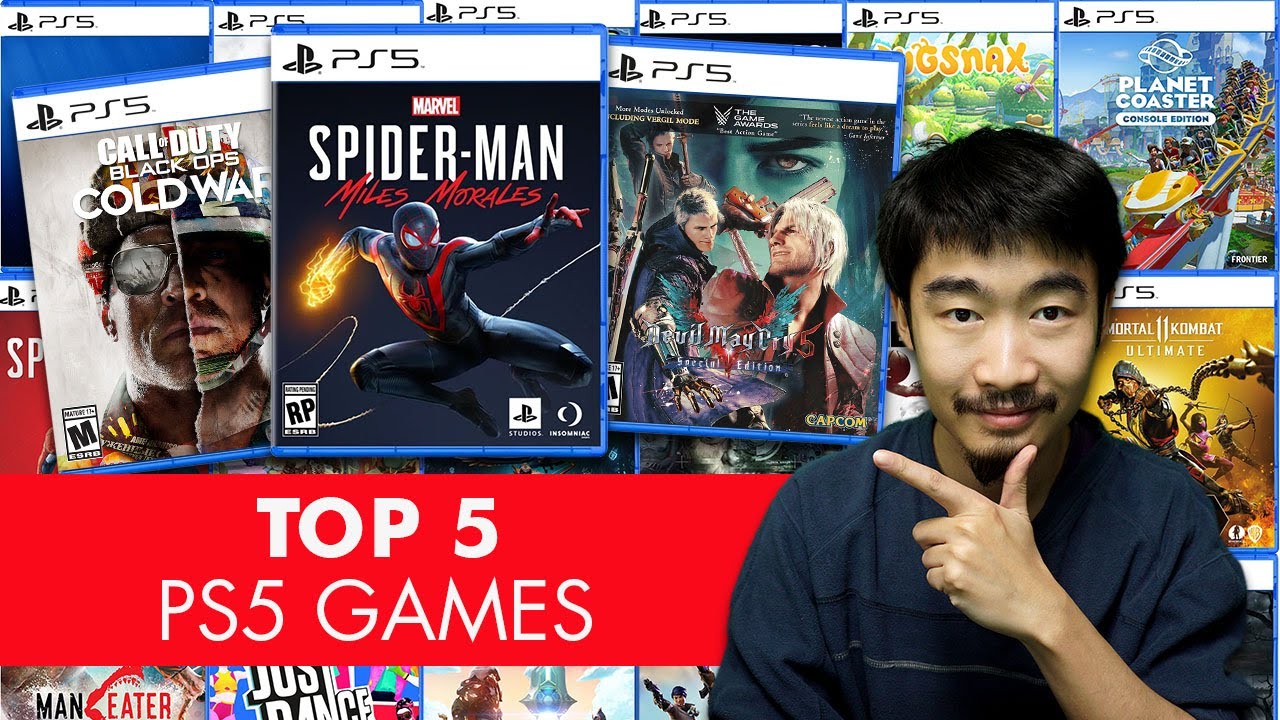 All PS5 Launch Games / Titles - Top 5 Best Games to get on Playstation 5 release!