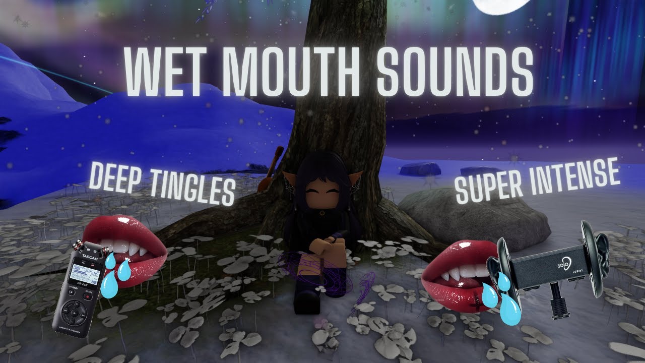 Roblox ASMR 💗ear to ear intense layered mouth sounds💗 (NO TALKIING)