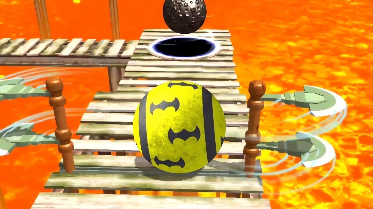 Rolling adventure balls‏ - SpeedRun Gameplay Level 2172