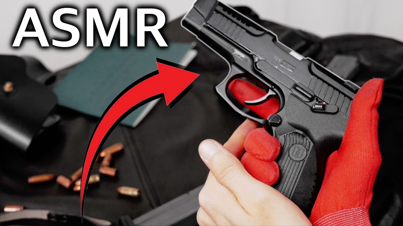 MP-443 “Grach” pistol. Clanking ASMR (no talking)
