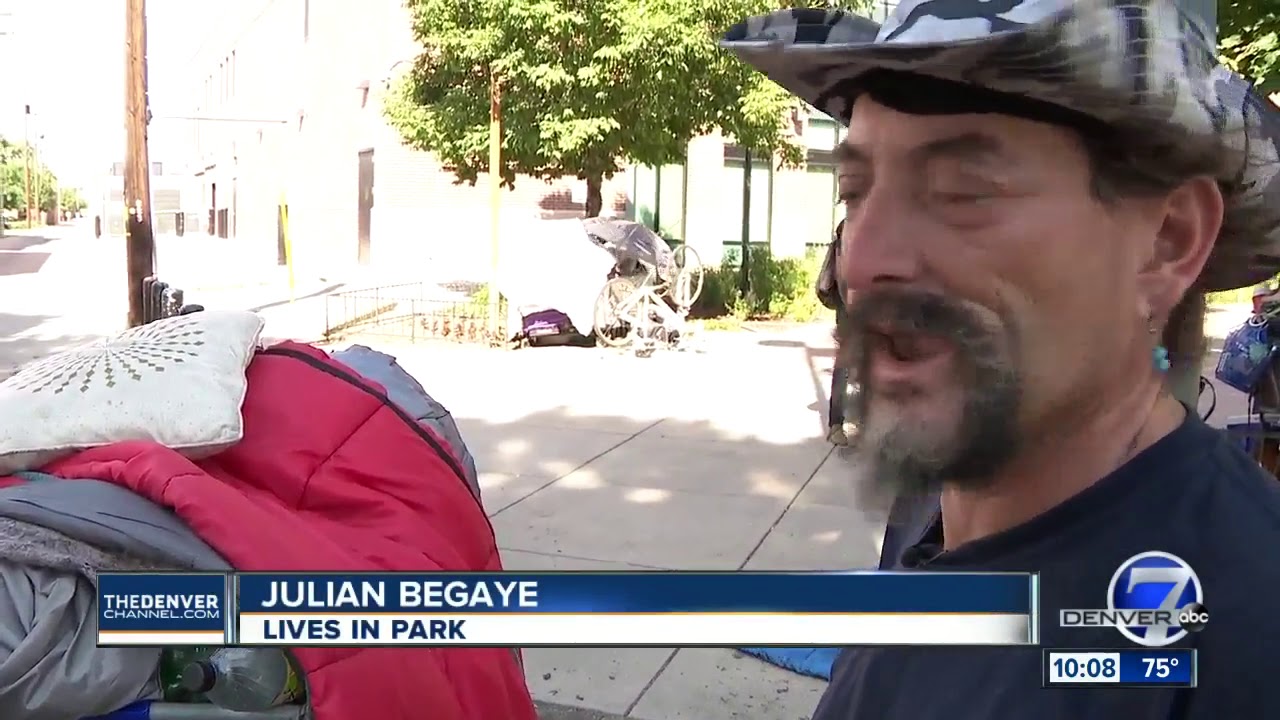 City of Denver removes homeless from Lawson Park in order to restore grass