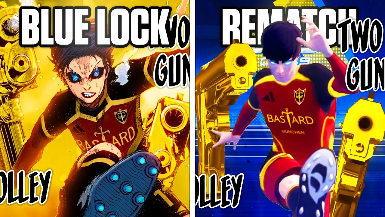 RECRIEI os Gols mais IMPOSSÍVEIS do Blue Lock no Rematch (Parte 2)