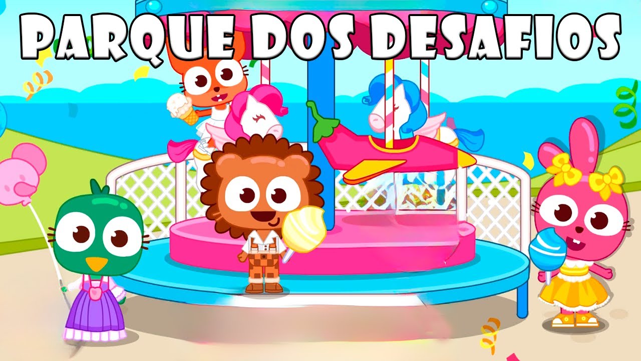 Conheci Um Parque Muito Fofo Com Desafios Papo Town Parque