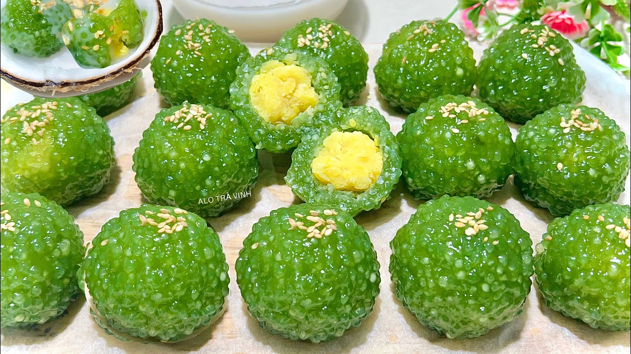Làm BÁNH BỘT BÁNG chưa bao giờ Nhanh- Dễ mà NGON như vậy! Tapioca Mung Bean