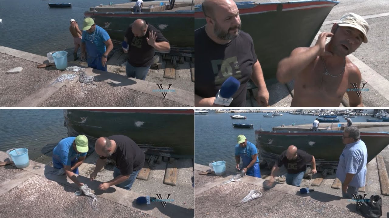 Antonio sbatte il polpo N'dèrre a la lanze. Il tutorial: 