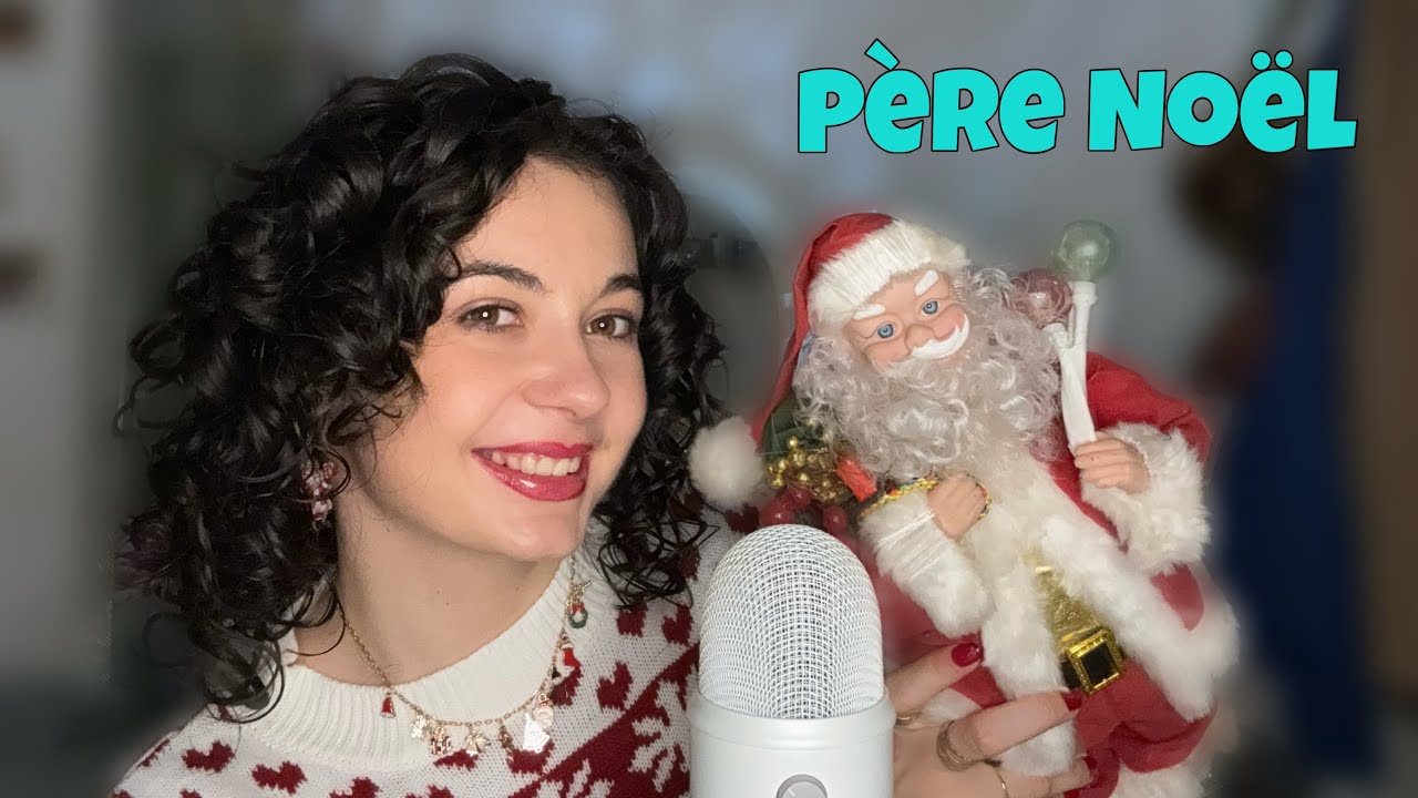 • ASMR FR • 1 MINUTE = 1 TRIGGER par MOIS • ( Père Noël / Décembre ) 🩵 (hyper relaxant)