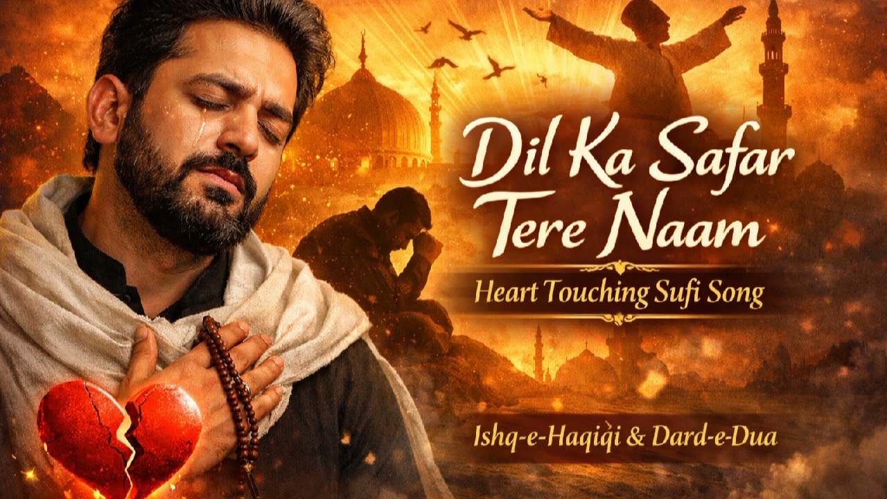 Dil Ka Safar Tere Naam | Heart Touching Sufi Sad Song 2026 | Ishq-e-Haqiqi Emotional Kalam