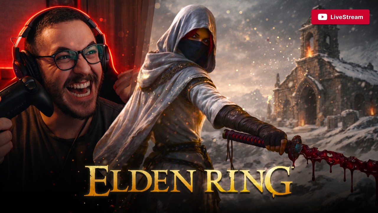 🔴 ELDEN RING #14 - Indo atrás da Katana RIOS DE SANGUE!