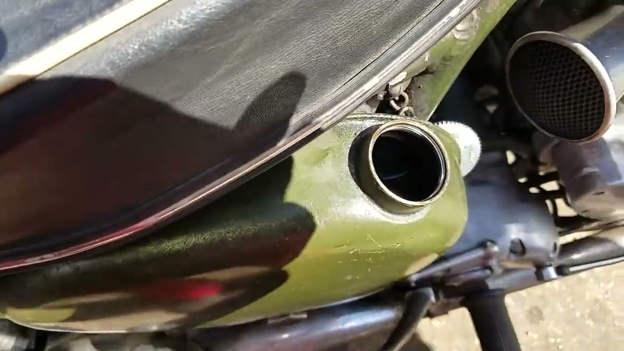 1956 BSA B31 350cc at Andy Tiernans #08166BSA