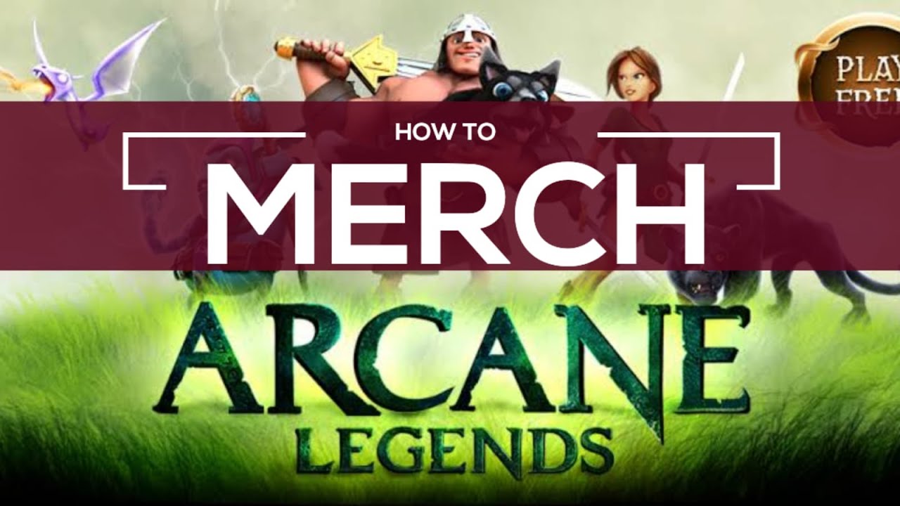 The most op MERCH guide Arcane legends 2023