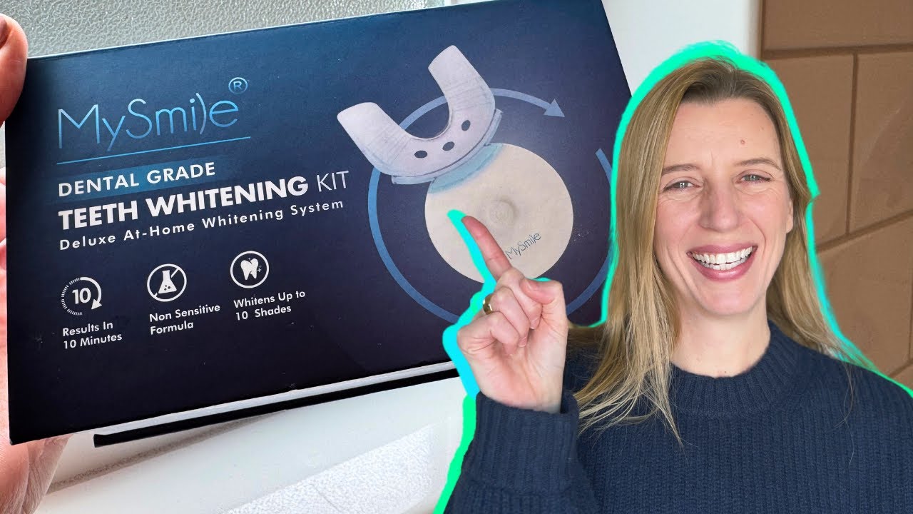 Fast Teeth Whitening at Home! MySmile LED Kit Review