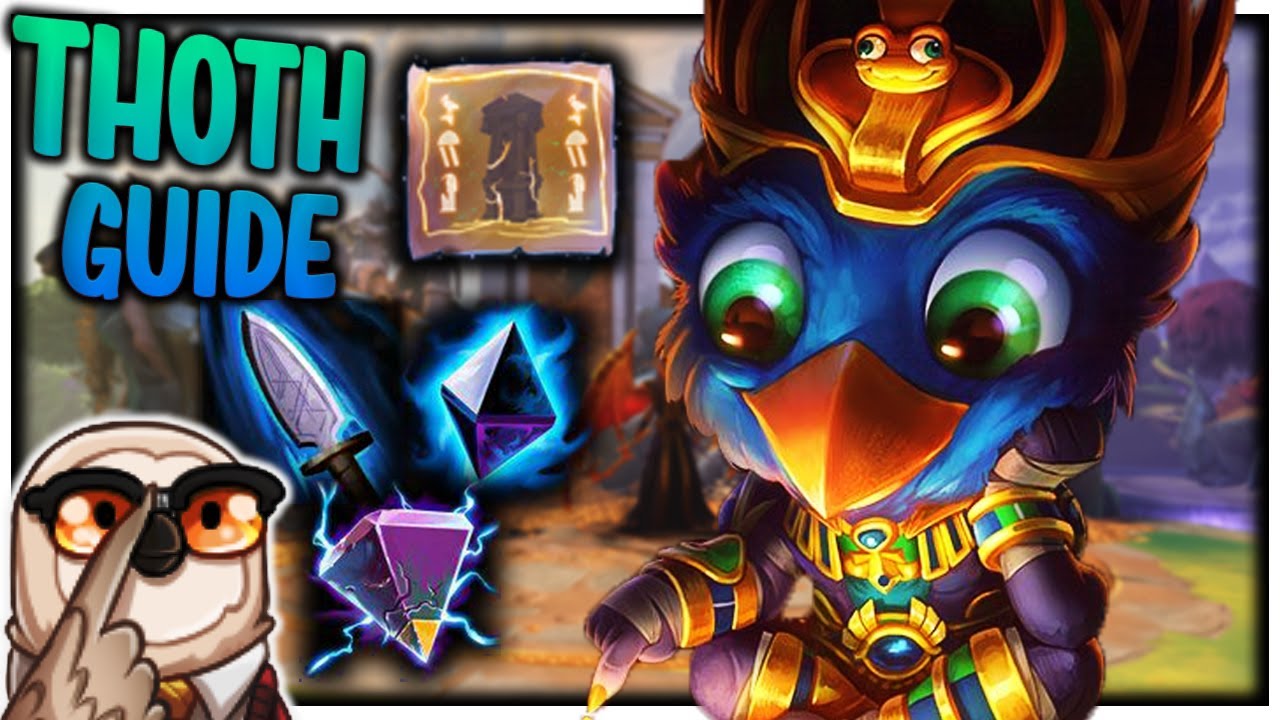 THOTH GUIDE: WALLS ARE YOUR FRIEND! | Incon | Smite