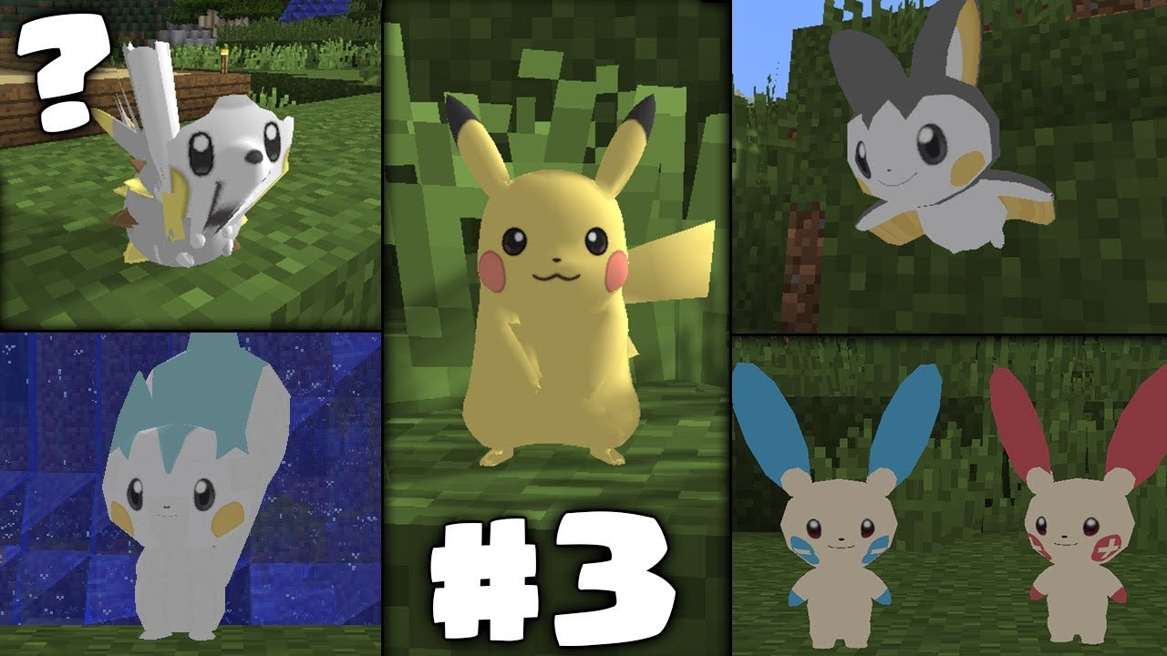 TUTTI I POKEMON SIMILI A PIKACHU - Pixelmon GX #3