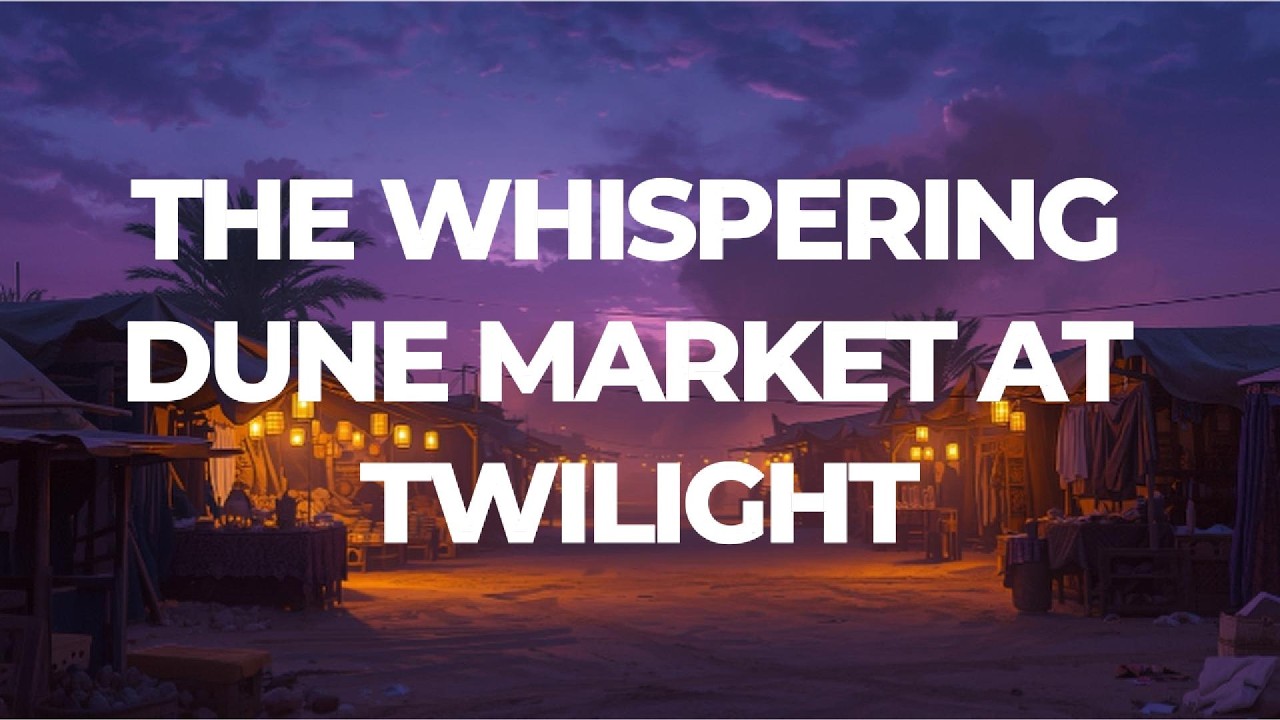 The Whispering Dune Market at Twilight