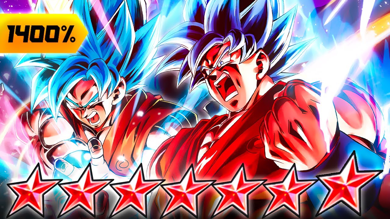 (Dragon Ball Legends) ZENKAI 7, 1400%, 14 STAR SSJBKK GOKU! IS HE BETTER THAN BEAST GOHAN?
