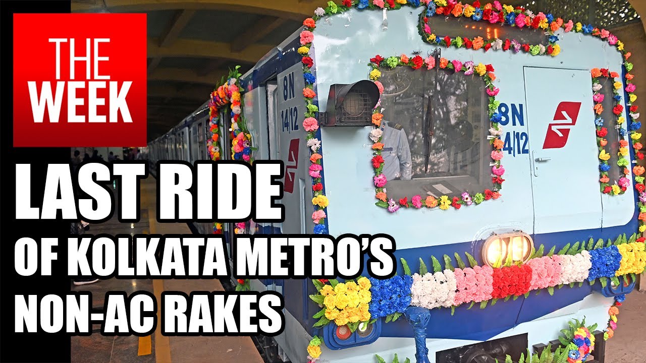 Kolkata Metro bids farewell to its last non-AC rakes