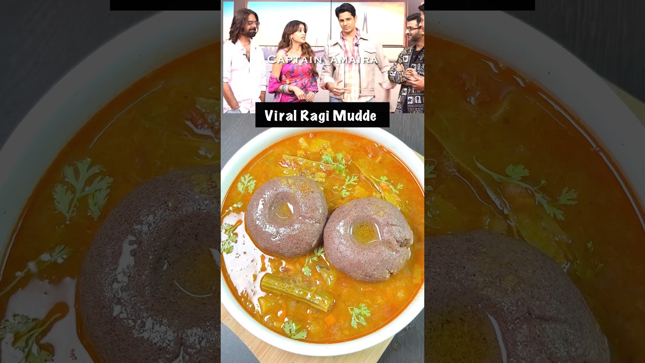Viral ragi mudde recipe, South Indian recipe, 