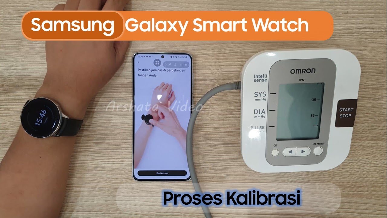 Kalibrasi & Setting Blood Pressure & EKG Samsung Galaxy Watch 5, Watch 4, Watch Active 2, Watch 3
