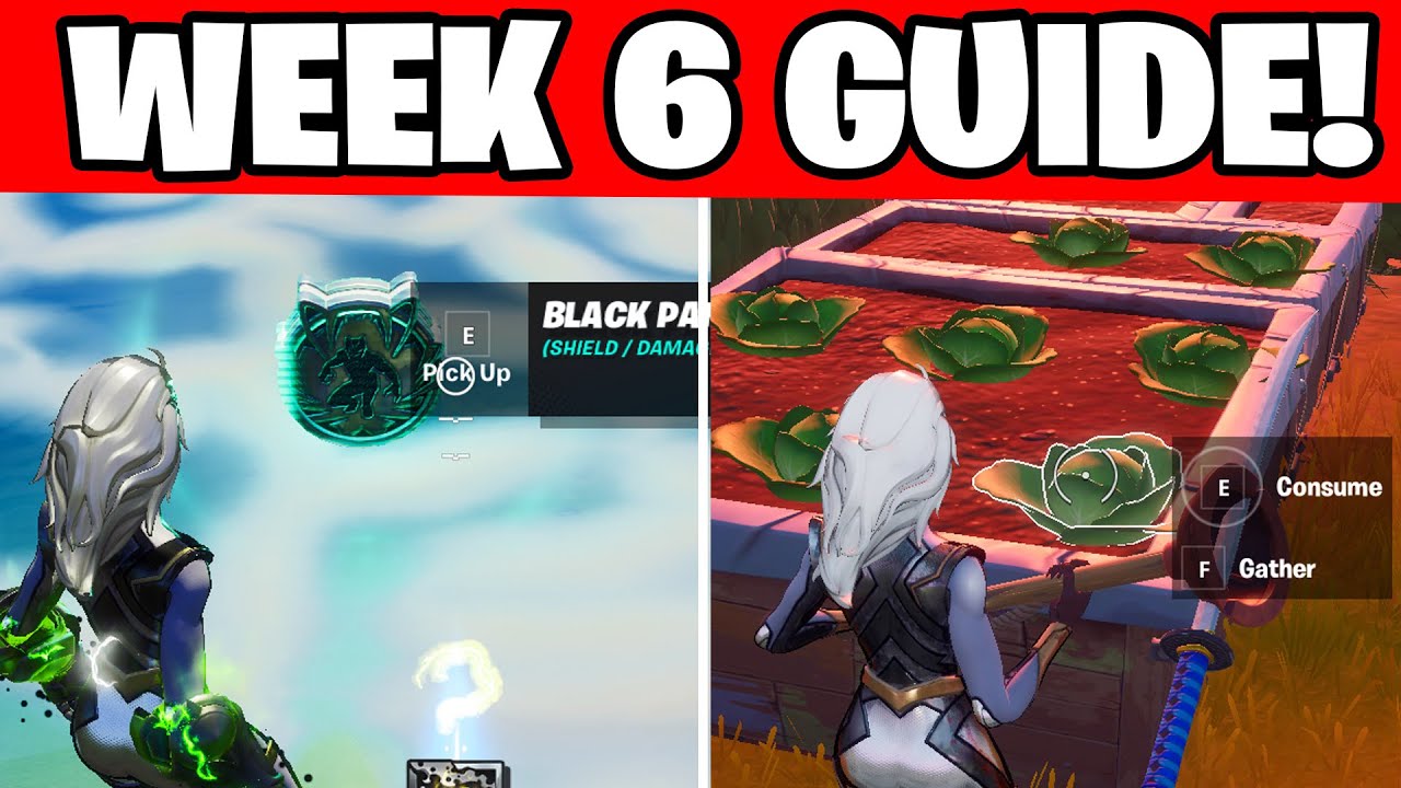 ALL WEEK 6 CHALLENGES GUIDE FORTNITE CHAPTER 2 SEASON 4