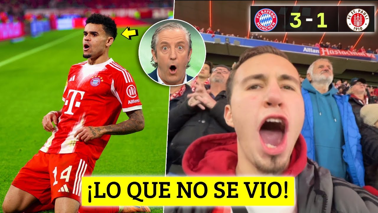 ¡LO QUE NO VISTE! ASÍ HINCHAS ALEMANES REACCIONARON a GOLAZO de LUIS DIAZ, PRENSA MUNDIAL DICE ESTO😱