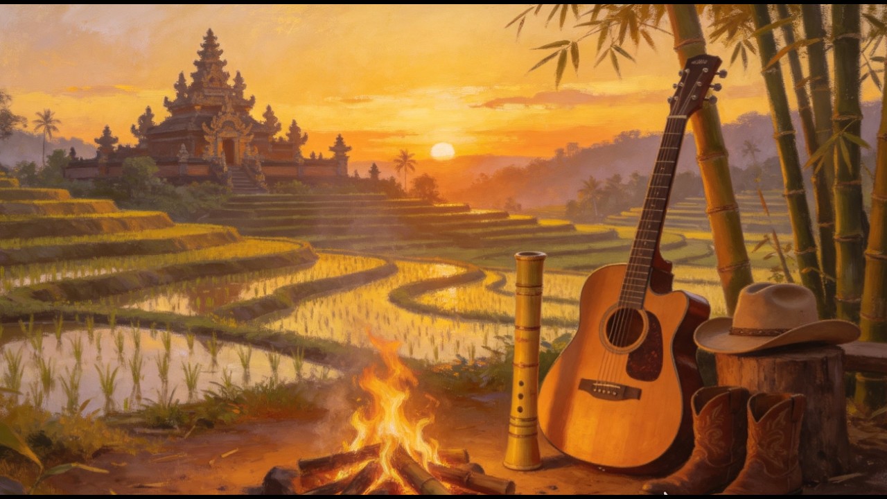 Deep Sleep Music | Bali Meets Country – Relaxing Balinese & Country Instrumental