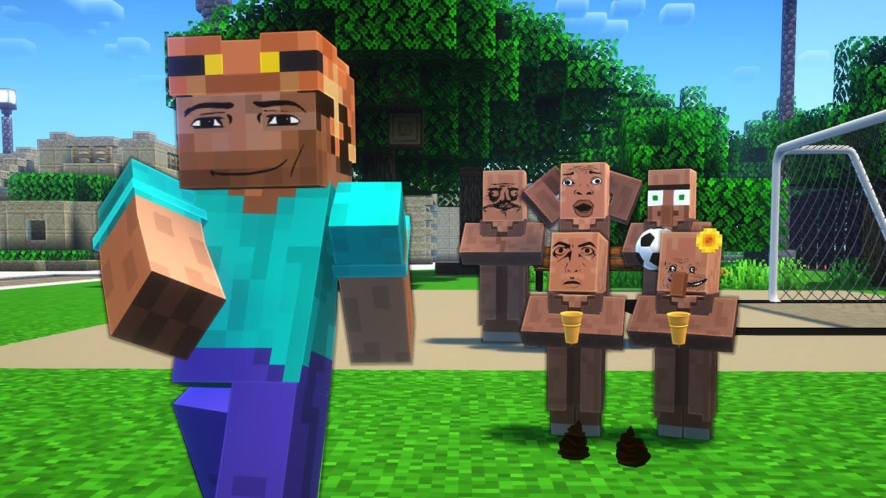 Daily Life of Chill Steve in Minecraft