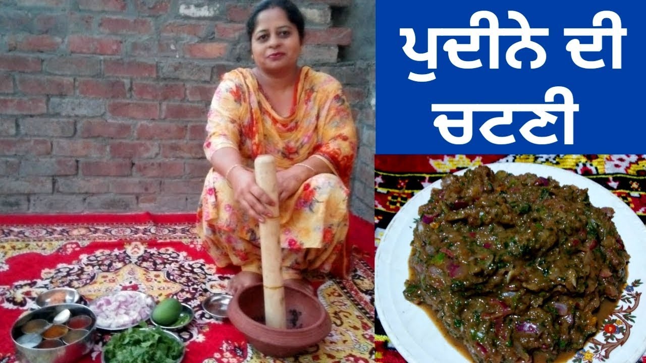 Pudina Chutney || Mint Chutney || Summer Recipe || Life of Punjab || Punjabi Cooking