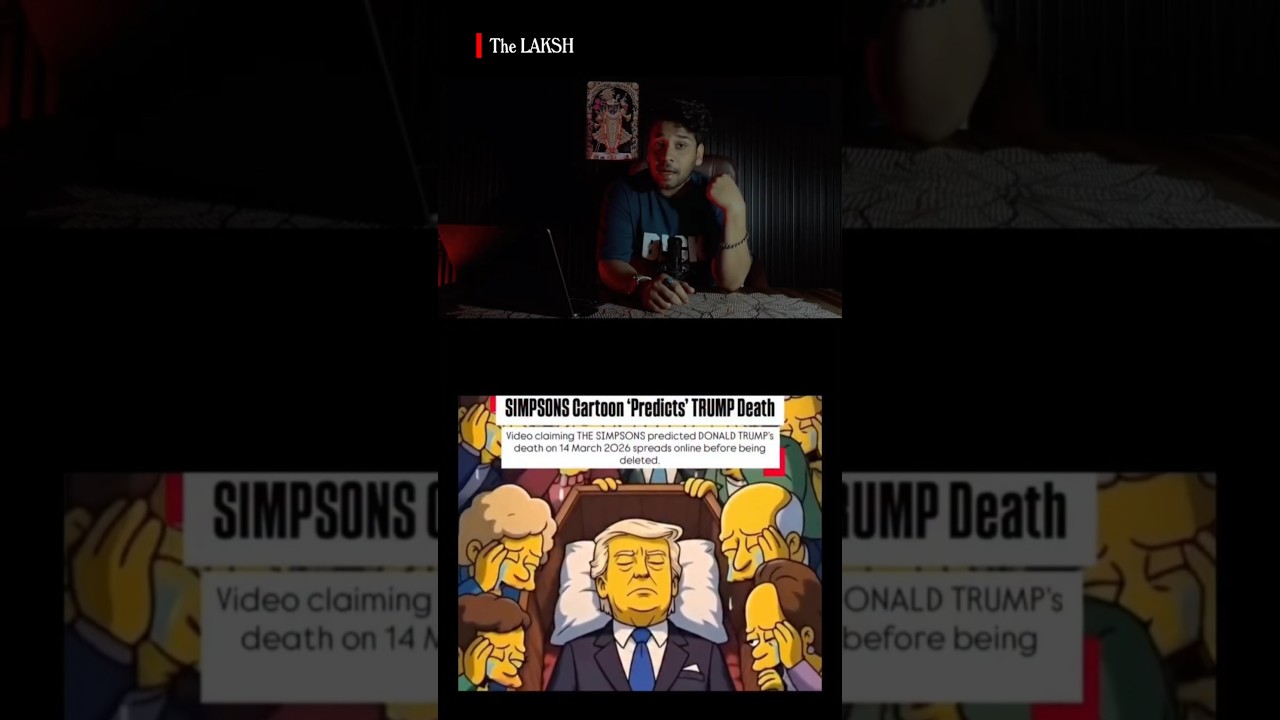 Simpsons Ne Phir Predict Kiya? 😳 | Donald Trump 14 March 2026 Rumor Explained  | The Laksh
