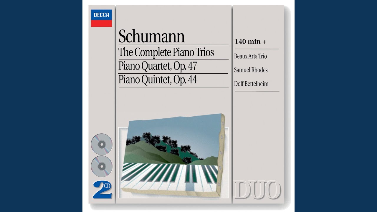 Schumann: Piano Quartet in E-Flat Major, Op. 47: IV. Finale. Vivace