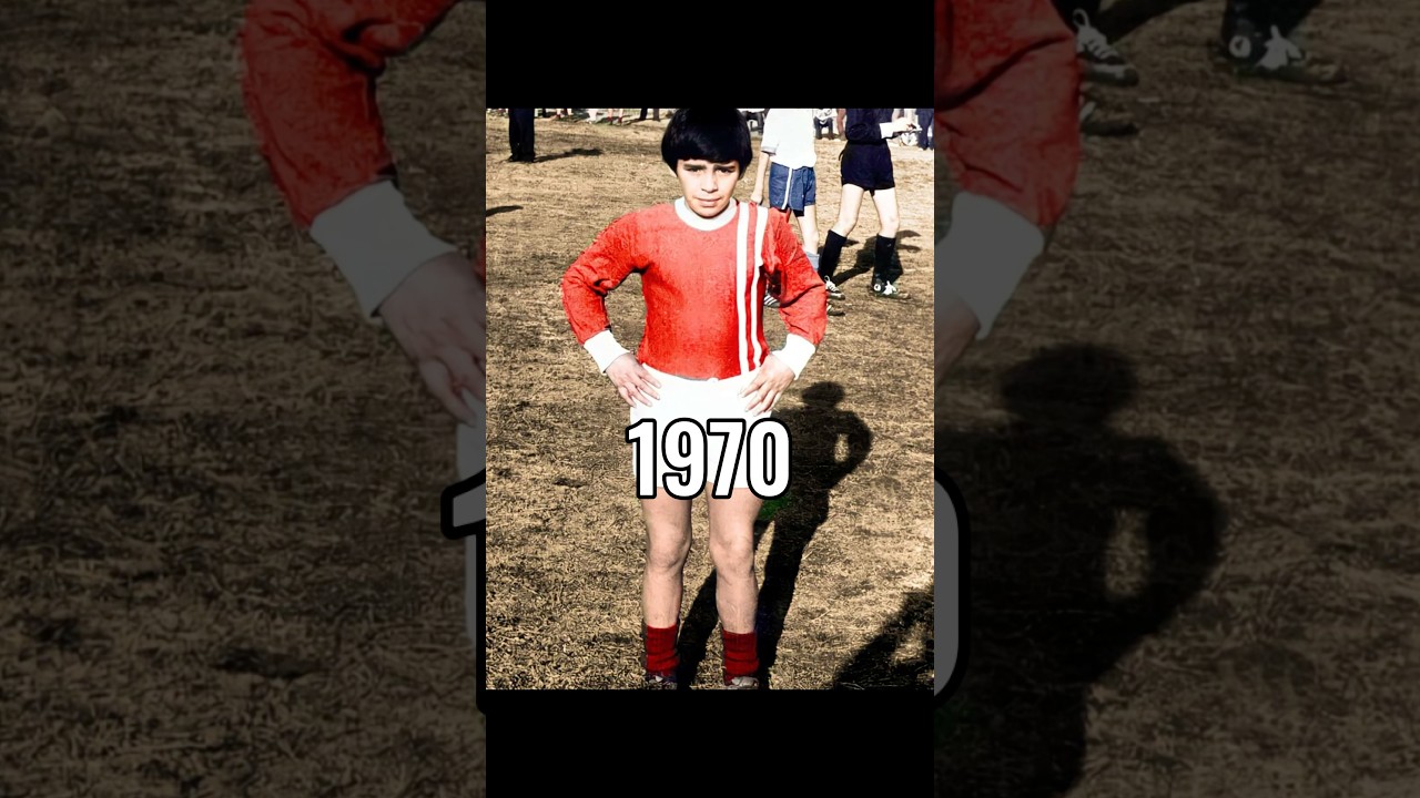 Famous Football Players (Then Vs Now) #shorts #soccer #nostalgia