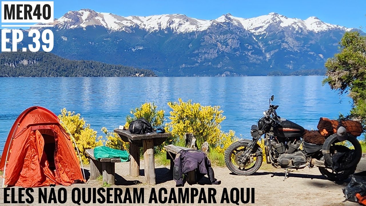 Camping LAGO NAHUEL HUAPI Villa La Angostura Bariloche *RUTA DE LOS SIETE LAGOS*