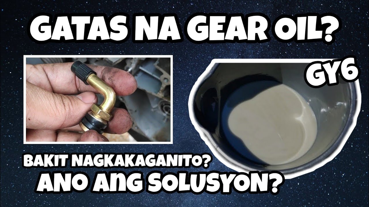 GY6 | GATAS NA GEAR OIL | SOLUSYON | MADALI LANG PALA