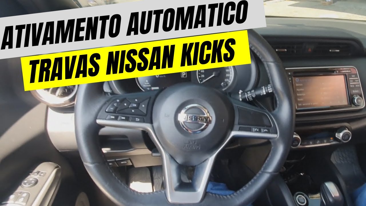 TRAVAR POR VELOCIDADE E DESTRAVAR QUANDO DESLIGAR O CARRO AUTOMATICO - AUTO LOCK - NISSAN KICKS
