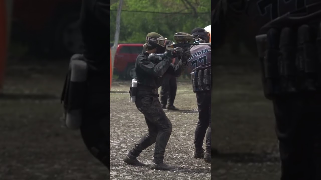 Dodging paint #paintball #explore #grow #paintball
