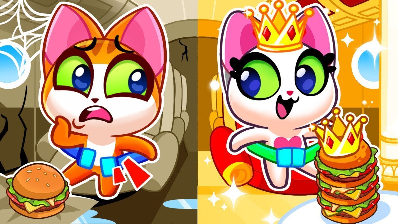 Poor vs Rih Airplane | Who Has Comfort Fly? | Funny Educational Cartoons for Kids | Shiny Box TV