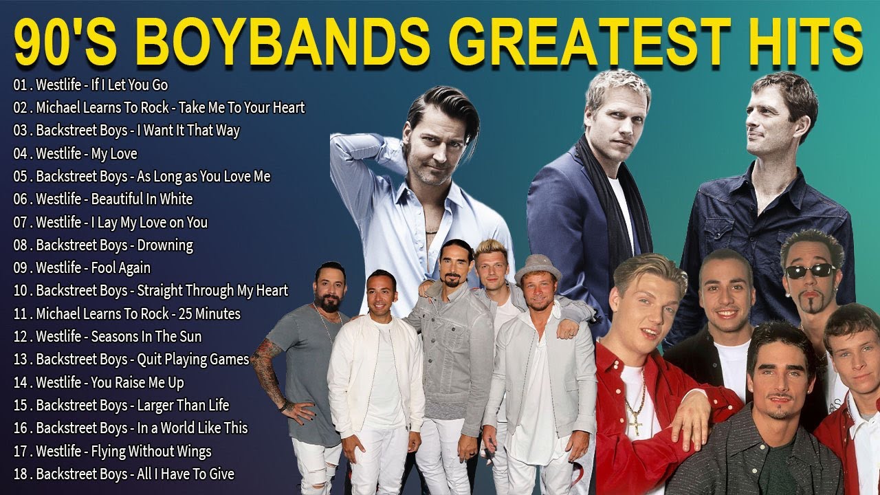 90's Boyband Love Songs Full Album❣️Greatest Hits MLTR, Westlife, Backstreet Boys,NSYNC...