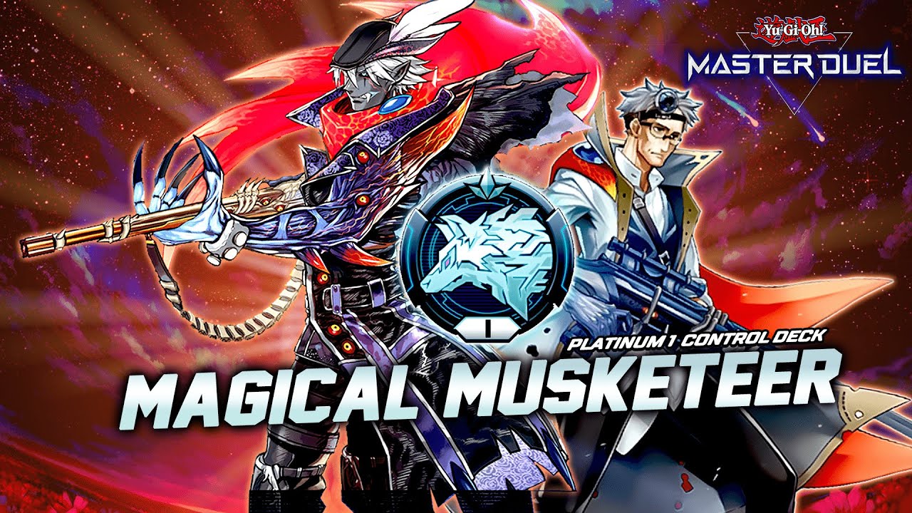 PLATINUM 1 MAGICAL MUSKETEER - UNDERRATED CONTROL DECK IN MASTER DUEL!