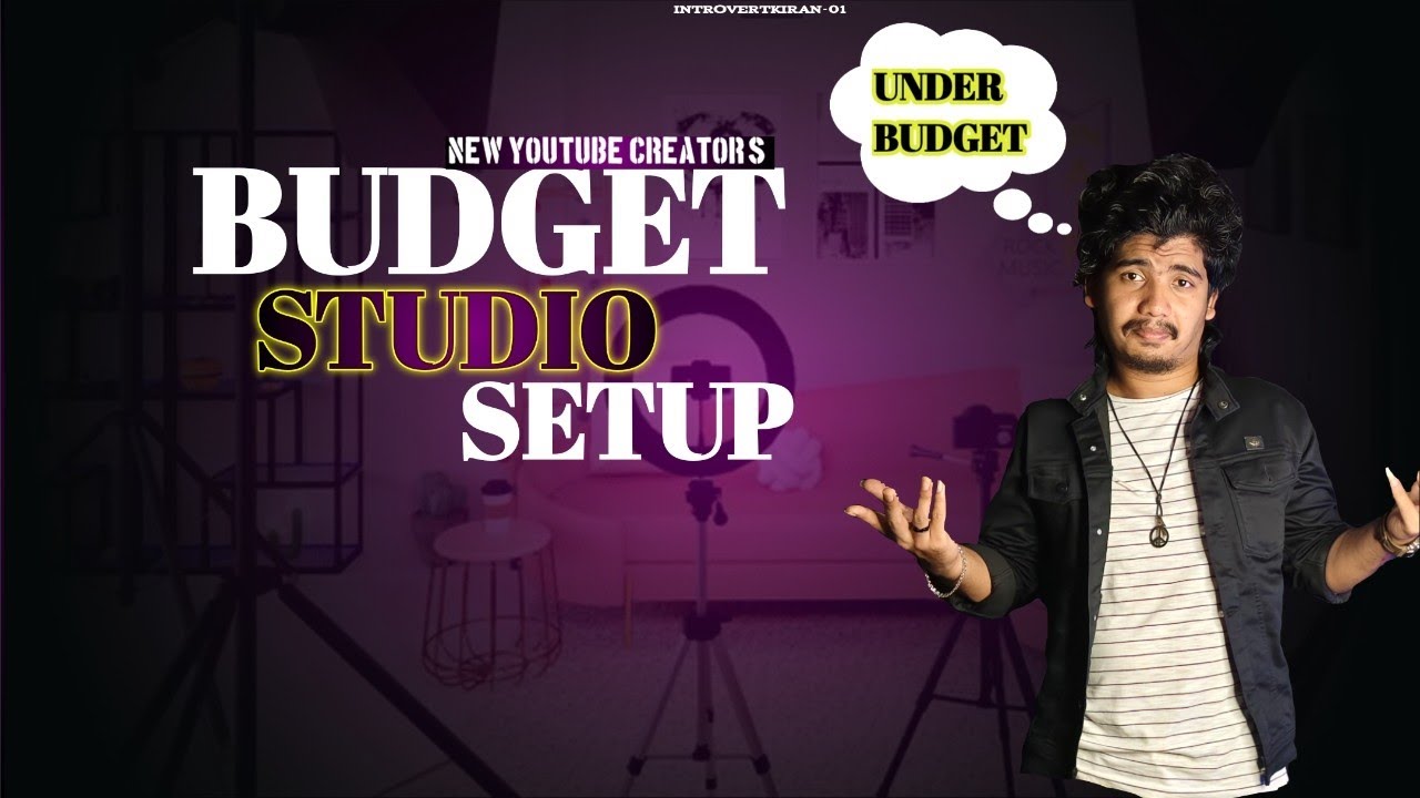 BUDGET YouTube STUDIO SETUP 2025 / LOW BUDGET FASHION STUDIO SETUP IN TELUGU #fashion #youtube