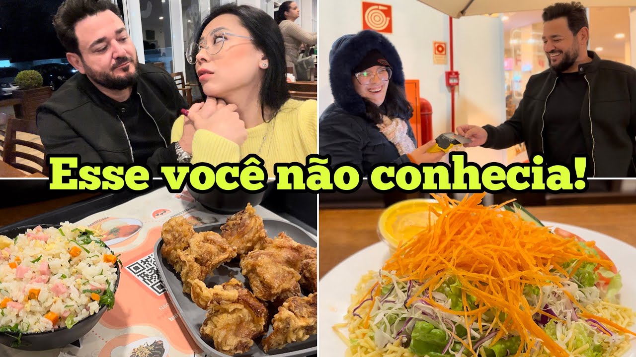 O restaurante japonês mais incrível e barato!
