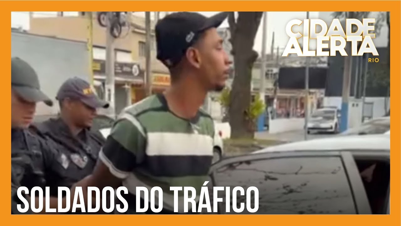 SOLDADOS DO TRÁFICO PRESOS EM BELFORD ROXO