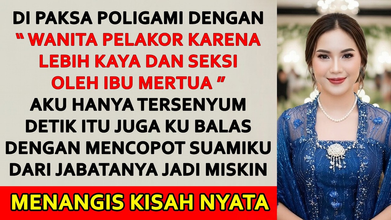 AKU DIPAKSA POLIGAMI OLEH SUAMI DEMI PELAKOR MURAHAN , DETIK ITU JUGA KU COPOT JABATANYA DIKANTOR