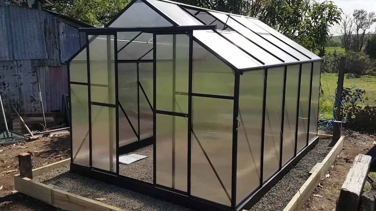 Evergreen greenhouse 12ft x 8ft review.