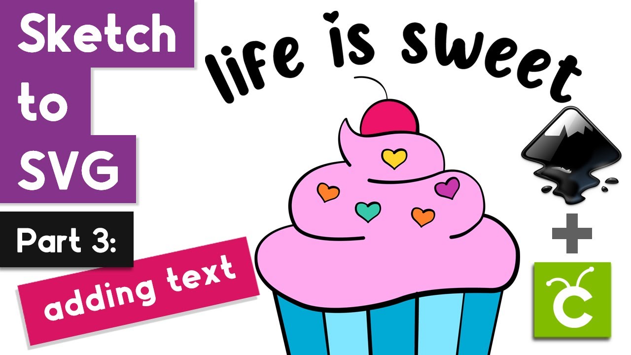 Add Text to Your Cricut SVG in Inkscape
