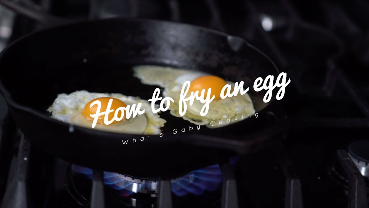 How to fry an egg in 5 simple steps